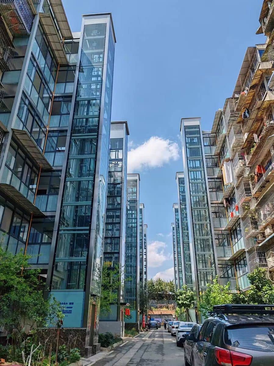 宁江社区 既有建筑加装项目实景