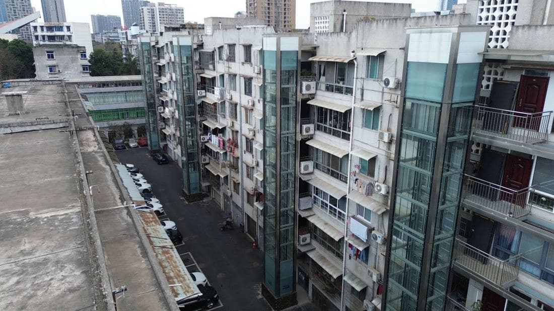 绵远街18号 既有建筑加装项目实景照片